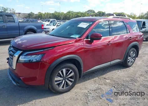 2024 Nissan Pathfinder Sl 4Wd z USA, uszkodzony, nr VIN 5N1DR3CC0RC267354